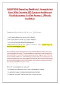 NREMT EMR Exam Prep Test Bank 1 Newest Actual Exam With Complete 600 Questions And Correct Detailed Answers &lpar;Verified Answers&rpar; &vert;Already Graded A&plus;