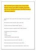 Rad 110 Final Exam review Exam Actual Exam Newest Actual Exam With Complete Questions And Correct Detailed Answers &lpar;Verified Answers&rpar; &vert;Already Graded A&plus;