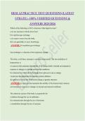 HESI A2 PRACTICE TEST QUESTIONS &lpar;LATEST UPDATE&rpar; &ndash;100&percnt; VERIFIED QUESTIONS & ANSWERS 2025&sol;2026
