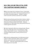 BLEA CRIM LAW MID-TERM ACTUAL PAPER 2026 QUESTIONS ANSWERS GRADED A&plus;