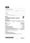 gcse combined science trilogy biology paper  1f  2025 merged with mark scheme 