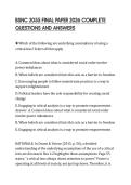 BSNC 2055 FINAL PAPER 2026 COMPLETE QUESTIONS AND ANSWERS