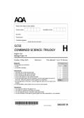  gcse aqa combined science  trilogy biology paper 1h  2025 merged with mark scheme 