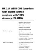 NR 224 WEEK ONE Questions with expert curated solutions with 100- Accuracy &lpar;PASSED&rpar;&period;