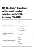 NR 224 Quiz 1 Questions with expert curated solutions with 100- Accuracy &lpar;PASSED&rpar;