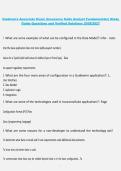Guidewire Associate Exam &lpar;Insurance Suite Analyst Fundamentals&rpar;&comma; Professional Certification&comma; 2026&sol;2027 &ndash; Study Guide Questions with Verified Solutions