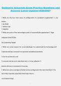 Guidewire Associate Exam&comma; Professional Certification&comma; 2026&sol;2027 &ndash; Latest Updated Practice Questions with Answers