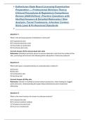 Esthetician State Board Licensing Examination Preparation &mdash; Professional Skincare Theory&comma; Clinical Procedures & Regulatory Compliance Review &lpar;2026 Edition&rpar; &vert; Practice Questions with Verified Answers & Detailed Rationales &vert; Skin Analysis&comma; Facial Treatments