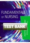 Complete Test Bank &ndash; Fundamentals of Nursing 9E High-Yield Questions & Answers &vert; Chapter-by-Chapter Coverage &vert; Latest Edition &vert; Graded A&plus;