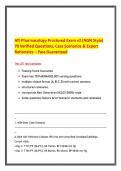 ATI Pharmacology Proctored Exam v2 &lpar;NGN Style&rpar; 70 Verified Questions&comma; Case Scenarios & Expert Rationales &ndash; Pass Guaranteed