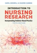 Introduction to Nursing Research 5th Edition &lpar;2018&rpar; &ndash; Boswell &ndash; EBook PDF