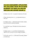 C170 DATA MANAGEMENT APPLICATIONS VHT2 WGU NORA'S BAGEL BIN DATABASE BLUEPRINTS TEST BANK 2026 UPDATED QUESTIONS AND ANSWERS GRADED A&plus;