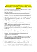 Jean Inman Domain 1 &lpar;RD Exam&rpar; with all Correct & 100&percnt; Verified Answers &vert;Guaranteed to Pass &vert;Already Graded A&plus;