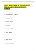 TOEFL IBT FINAL PAPER BUNDLED EXAMS 2026 Q&A&colon; 2026 STUDY GUIDE 100&percnt; CORRECT