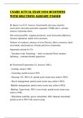 USAHS ACTUAL EXAM 2026 QUESTIONS WITH SOLUTIONS ALREADY PASSED