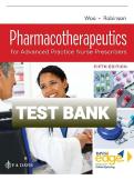 Advanced Practice Nurse Prescribers Pharmacology Test Bank 5e &vert; Guaranteed Pass