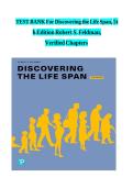 Test Bank&colon; Discovering the Life Span 5th Edition by Robert S&period; Feldman &vert; Verified Questions & Answers &vert; All Chapters &vert; 2026&sol;2027 A&plus;