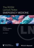 The RCEM Lecture Notes&colon; Emergency Medicine 5th Edition &lpar;2024&rpar; &ndash; Williams &ndash; EBook PDF