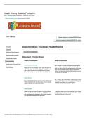 Health History Results &vert; Advanced Health Assessment Shadow Health D028 &vert; A&plus; Rated