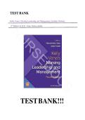 Nursing Leadership and Management 4th Edition Test Bank &ndash; Ace Your Exams with Real Practice Questions&excl;
