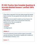 PC 832 Practice Quiz Complete Questions &  Accurate Detailed Answers verified 100&percnt;  Graded A&plus;