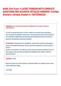 NURS 504 Exam 5 LATEST VERSION WITH COMPLETE  QUESTIONS AND ACCURATE DETAILED ANSWERS Verified  Answers&rpar; &vert;Already Graded A&plus; &lpar;RATIONALES&rpar; 