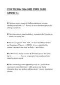 COS 111 EXAM Q&A 2026 STUDY GUIDE GRADED A&plus;