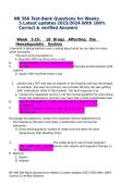 NR 566 Test-Bank Questions for Weeks 5&period;Latest updates 2023-2024&period;With 100 Correct  verified Answers