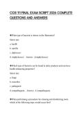 COS 111 FINAL EXAM SCRIPT 2026 COMPLETE QUESTIONS AND ANSWERS