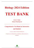 Test Bank &mdash; Biology&colon; 2024 Edition&comma; by Sylvia S&period; Mader & Michael Windelspecht &mdash; ISBN 9781264851638 &mdash; Latest Update 2025&sol;2026 &mdash; &lpar;All Chapters Covered 1&ndash;47&rpar;
