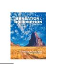 Test Bank for Sensation and Perception 10th Edition by E&period; Bruce Goldstein & Laura Cacciamani ISBN&colon;978-1305580299 COMPLETE GUIDE WITH RATIONALES 100&percnt; VERIFIED A&plus; GRADE ASSURED&excl;&excl;&excl;&excl;&excl;NEW LATEST UPDATE&excl;&excl;&excl;&excl;&excl;