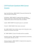 CIW Final Exam Questions With Correct Answers
