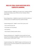 MGO 403 FINAL EXAM QUESTIONS WITH COMPLETE ANSWERS 