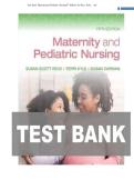 Test Bank - Maternity and Pediatric Nursing&comma; 5th Edition &lpar;Ricci&comma; 2025&rpar;&comma; Chapter 1-51 &vert; All Chapters