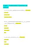 Copado - Fundamentals II Questions and Answers