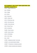 CVS PHARMACY 2026 STUDY GUIDE QUESTIONS AND ANSWERS GUARANTEE A&plus;
