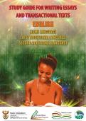 Study guide for writing essays and transcational texts 