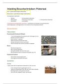 Samenvatting -  barb13 Inleiding bouwtechnieken