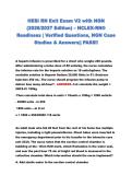 HESI RN Exit Exam V2 with NGN &lpar;2026&sol;2027&rpar; &ndash; Comprehensive NCLEX-RN Prep &vert; Verified Q&A