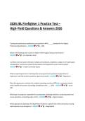 2024 JBL Firefighter 1 Practice Test 2026 &ndash; High-Yield Questions & Answers