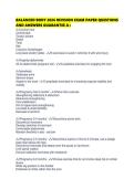 BALANCED BODY 2026 REVISION EXAM PAPER QUESTIONS AND ANSWERS GUARANTEE A&period;pdf