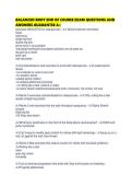 BALANCED BODY END OF COURSE EXAM QUESTIONS AND ANSWERS GUARANTEE A&period;pdf