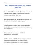 MSRA Questions and Answers with Solutions 2026 &vert; 2027&period;