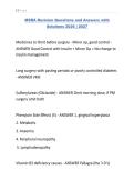 MSRA Revision Questions and Answers with Solutions 2026 &vert; 2027&period;