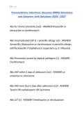 Passmedicine infectious diseases MSRA Questions and Answers with Solutions 2026 &vert; 2027&period;