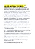AMB 100 EPICCARE 2026 REVISION EXAM PAPER QUESTIONS AND ANSWERS GUARANTEE A&period;pdf