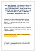 WGU D659 OA &ndash; Objective Assessment Exam 2026 &vert; 80 Actual Exam Questions & Verified Detailed Answers &vert; A&plus; Graded