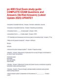 pn 4003 final Exam study guide COMPLETE EXAM Questions and Answers &lpar;Verified Answers&rpar; &lpar;Latest Update 2025&rpar; UPDATE&excl;&excl;