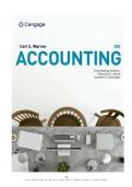 SOLUTION MANUAL FOR Accounting 28th Edition by Carl Warren &comma; Christine Jonick ISBN&colon;978-1337902687 COMPLETE GUIDE WITH RATIONALES 100&percnt; VERIFIED A&plus; GRADE ASSURED&excl;&excl;&excl;&excl;&excl;&excl;NEW LATEST UPDATE&excl;&excl;&excl;&excl;&excl;