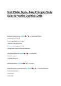 Stott Pilates Exam 2026 &ndash; Basic Principles Study Guide & Practice Questions